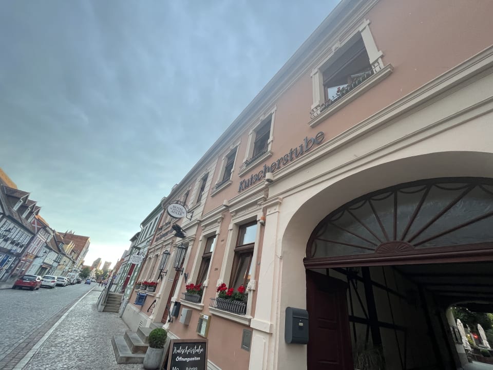 Außenansicht Hotel Schwarzer Adler Tangermünde