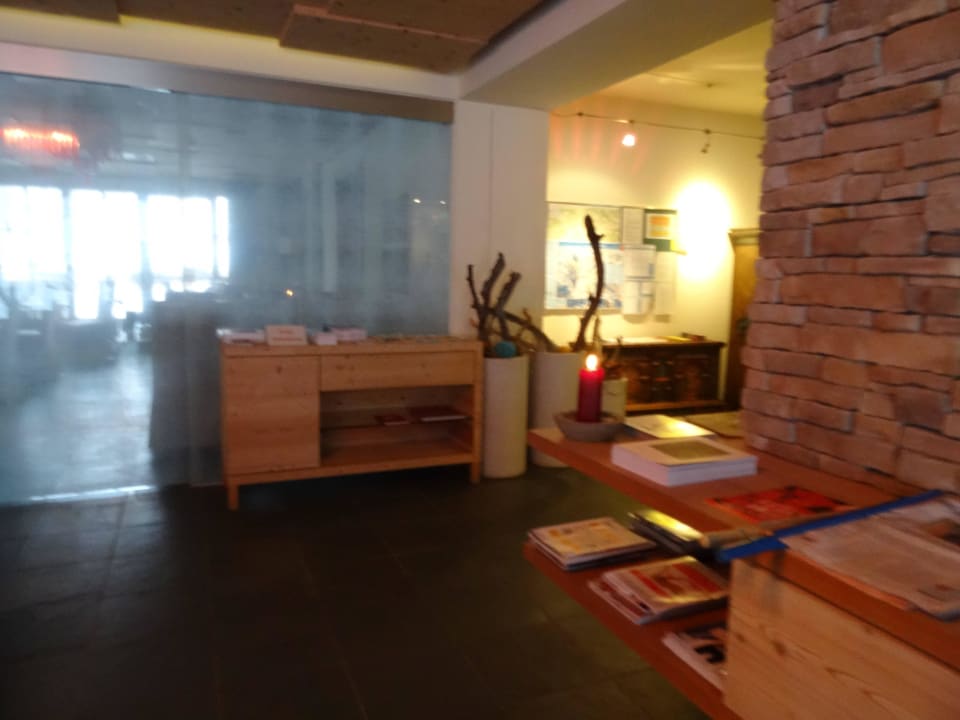 Lobby Holzhotel Forsthofalm