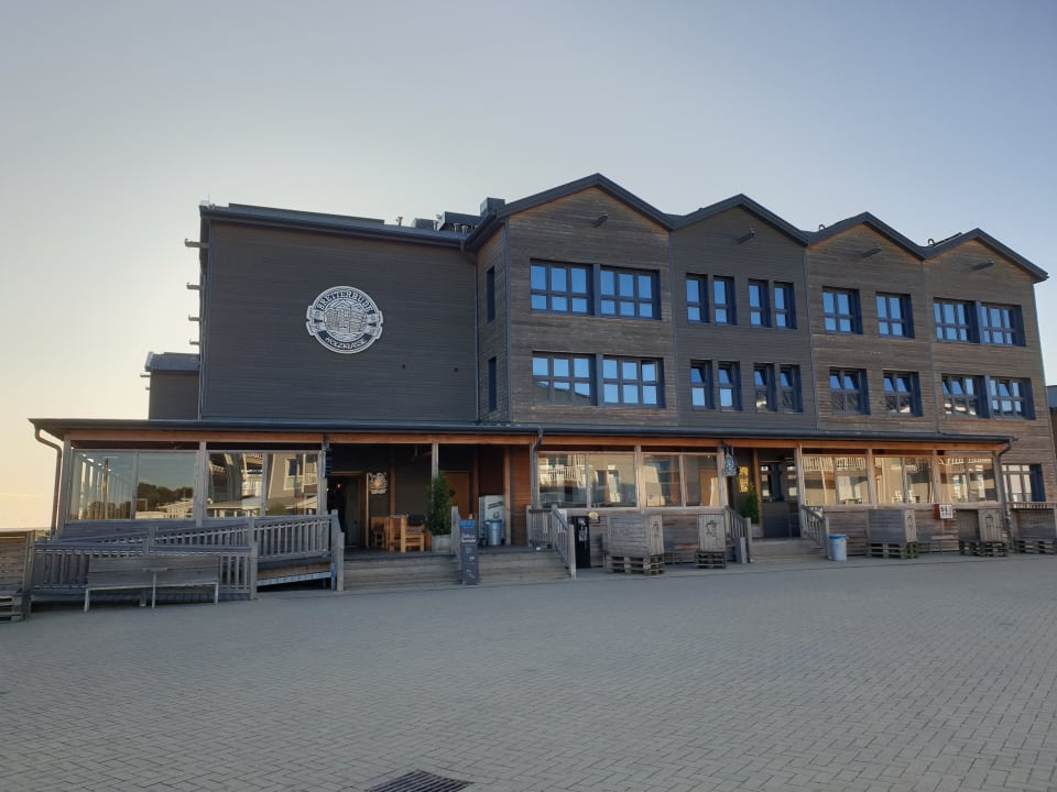 Außenansicht Bretterbude Heiligenhafen