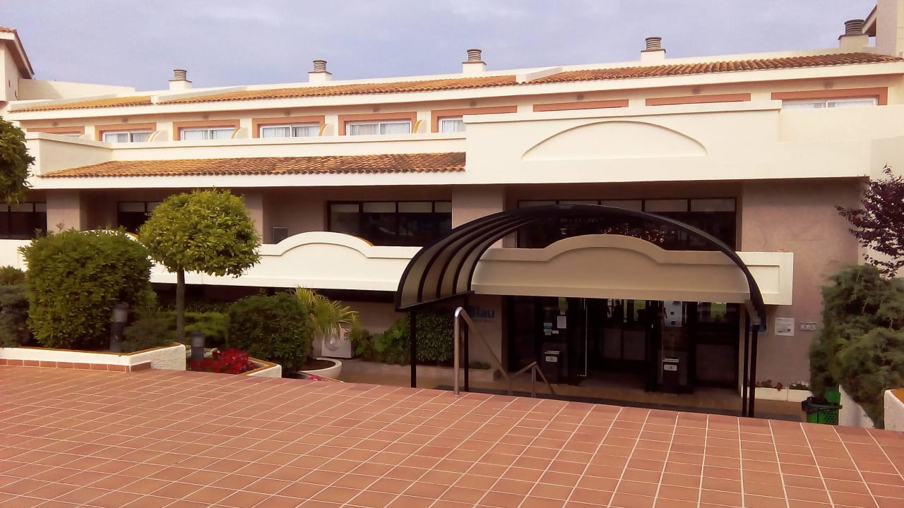 Eingang blau punta reina