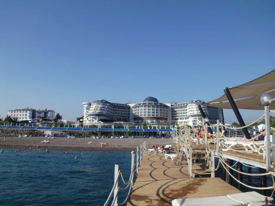 Nicht weit entfernt der Strand zum Hotel Seaden Sea Planet Resort & Spa