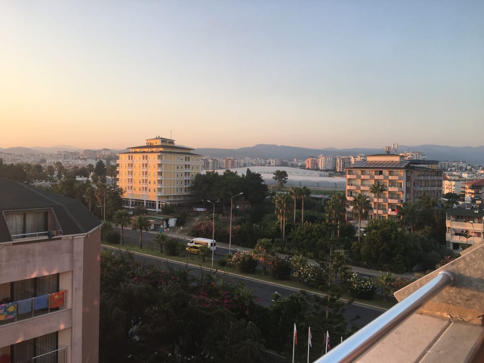 Ausblick Aska Hotel Just in Beach