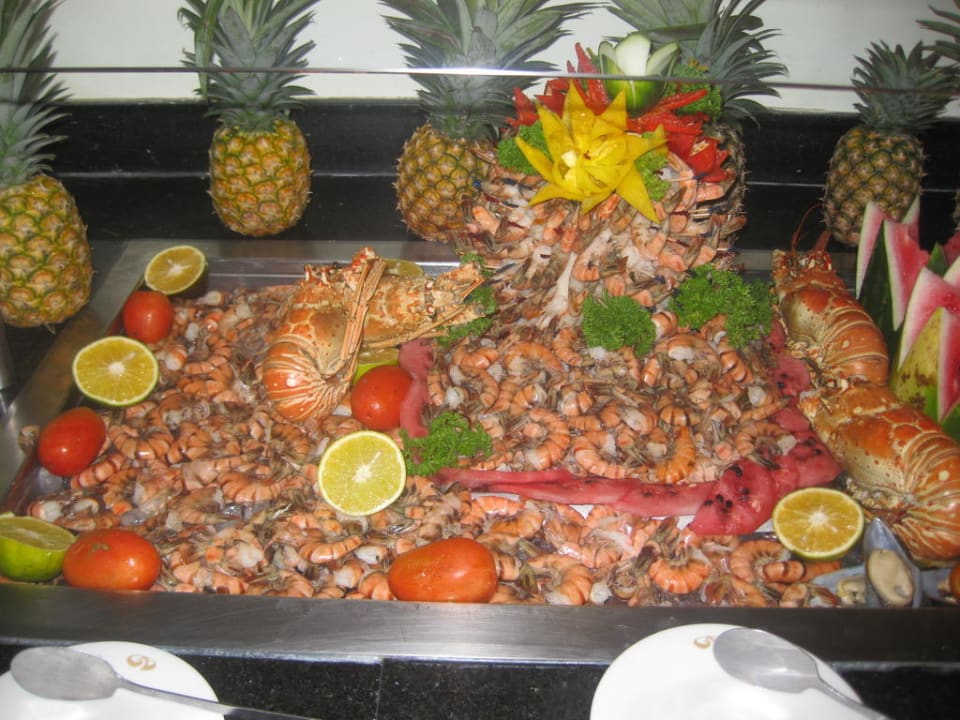 Gambas Vorspeise vom Buffet TRS Turquesa Hotel - Adults only