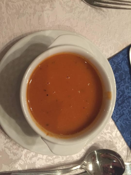 Menü im orientalischen Restaurant Ali Baba Palace Hotel