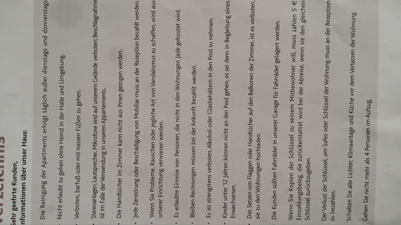 Noch mehr Infos Apartamentos Jade