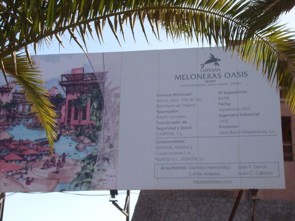 Baustelle Meloneras Oasis Resort Lopesan Baobab Resort