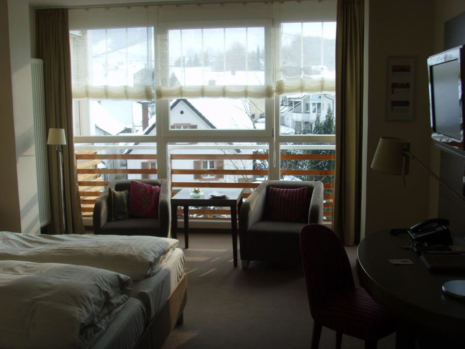 Mit Aussicht zur Stadt Hotel Ritter Durbach