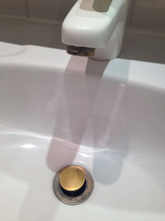 Badezimmerarmaturen sehr schön Hotel Hollweger