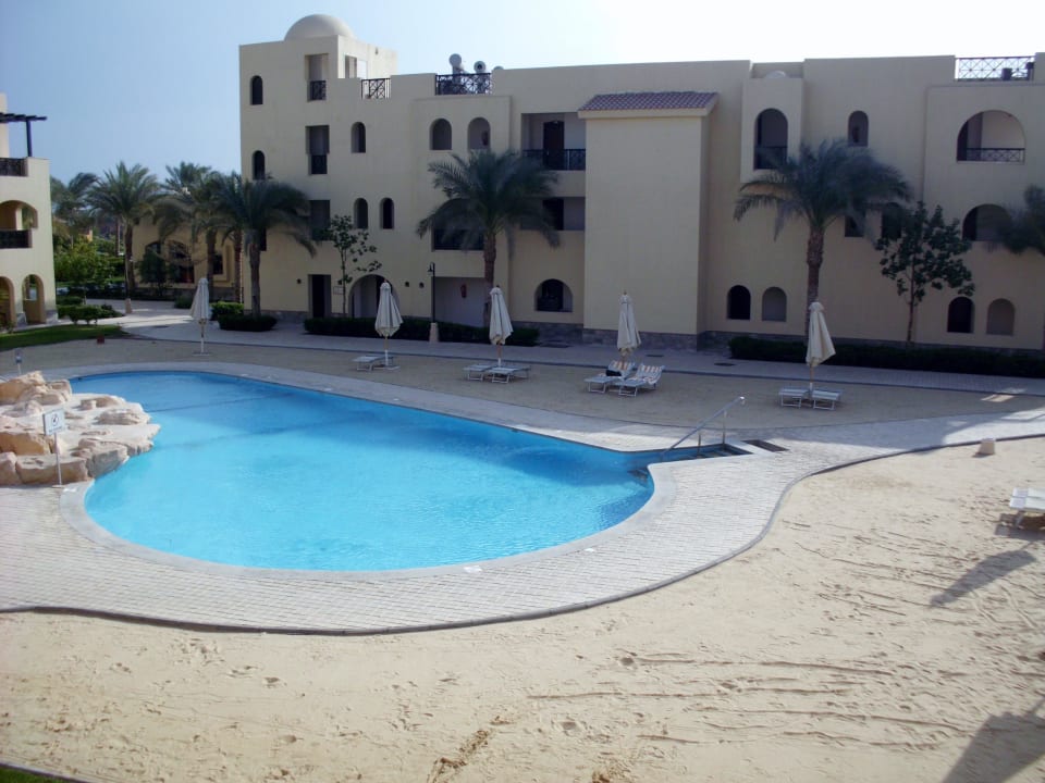 Blick auf Relaxpool Stella Garden Resort & Spa, Makadi Bay