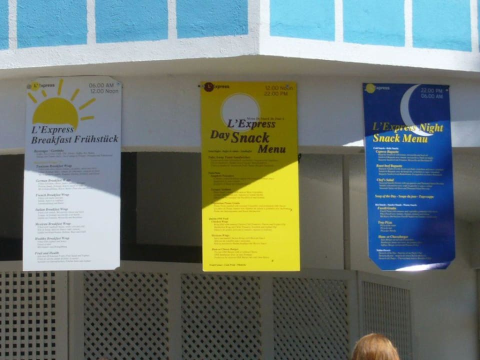 Express Bar mit Futter 24h Calimera One Resort Jockey