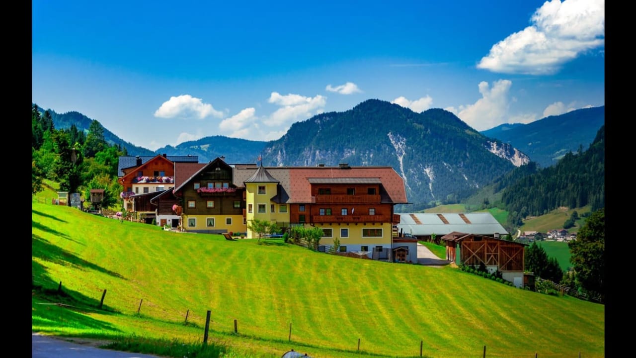 Außenansicht Hoferhof | Familien-Abenteuer-Hotel | Schladming-Dachstein