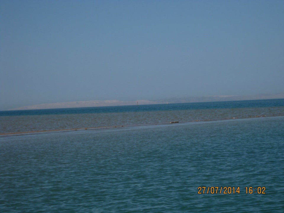 Mitten im Meer von einer Sandbank aus Club Paradisio El Gouna, Red Sea