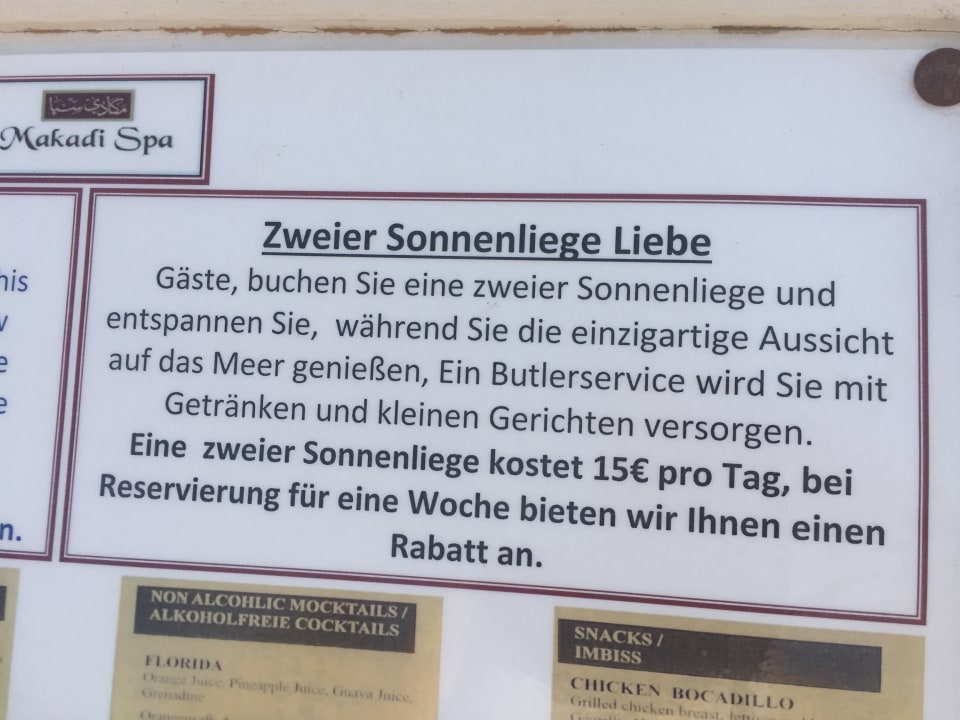 Sonstiges Makadi Spa - Adults only