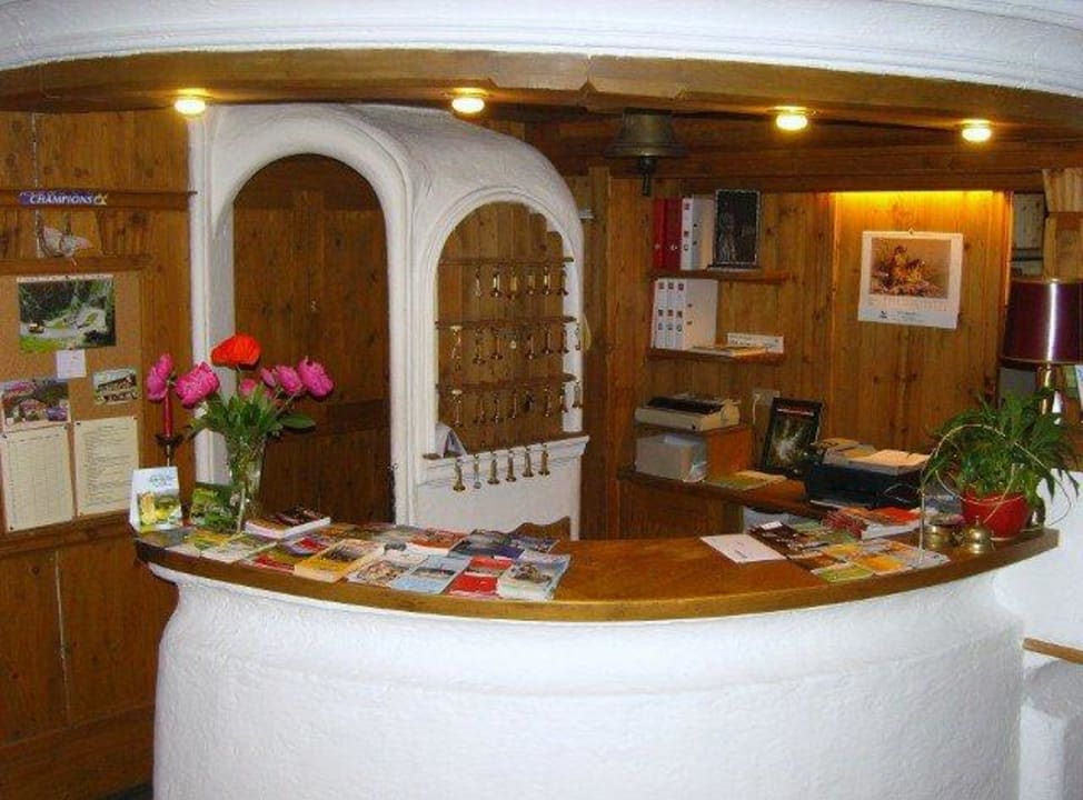 Rezeption  Hotel Sonnhof