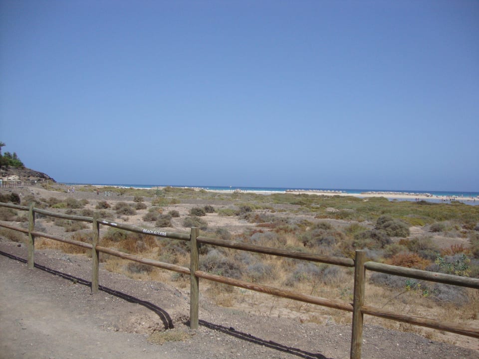 Weg zum Strand Occidental Jandía Playa