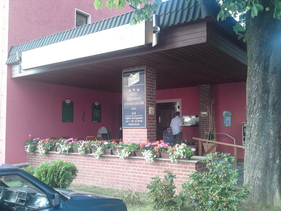 Eingangsbereich Landgasthof Voigtlaide