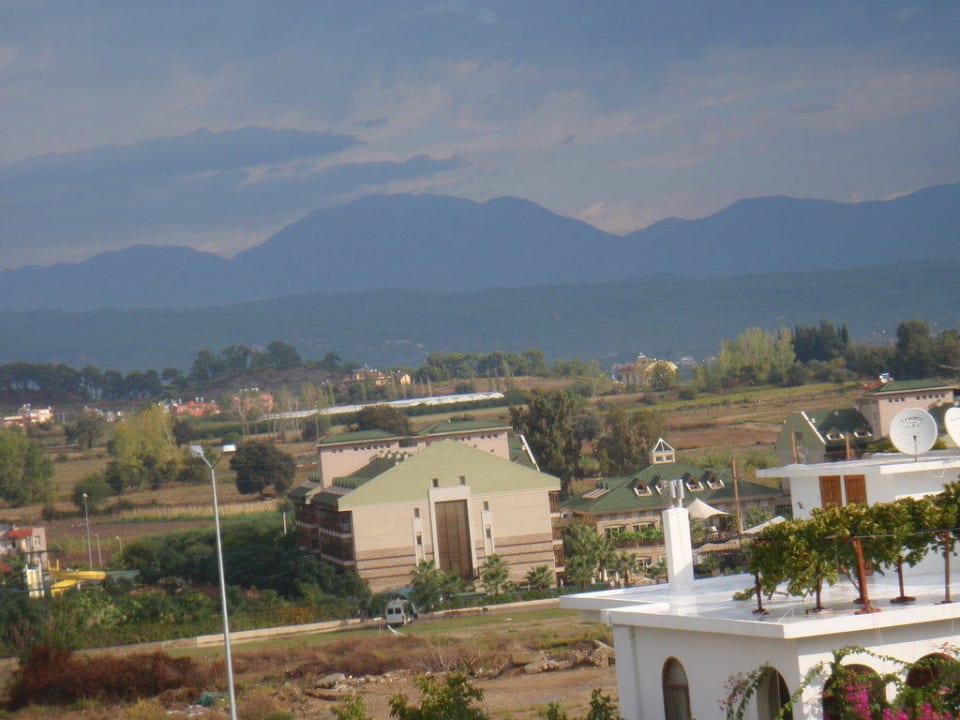 Blick vom Balkon Alba Queen Hotel