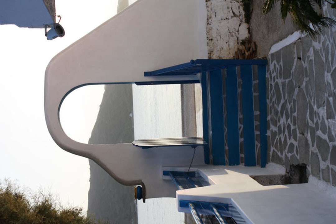 Sicht zum Meer Pension Titika