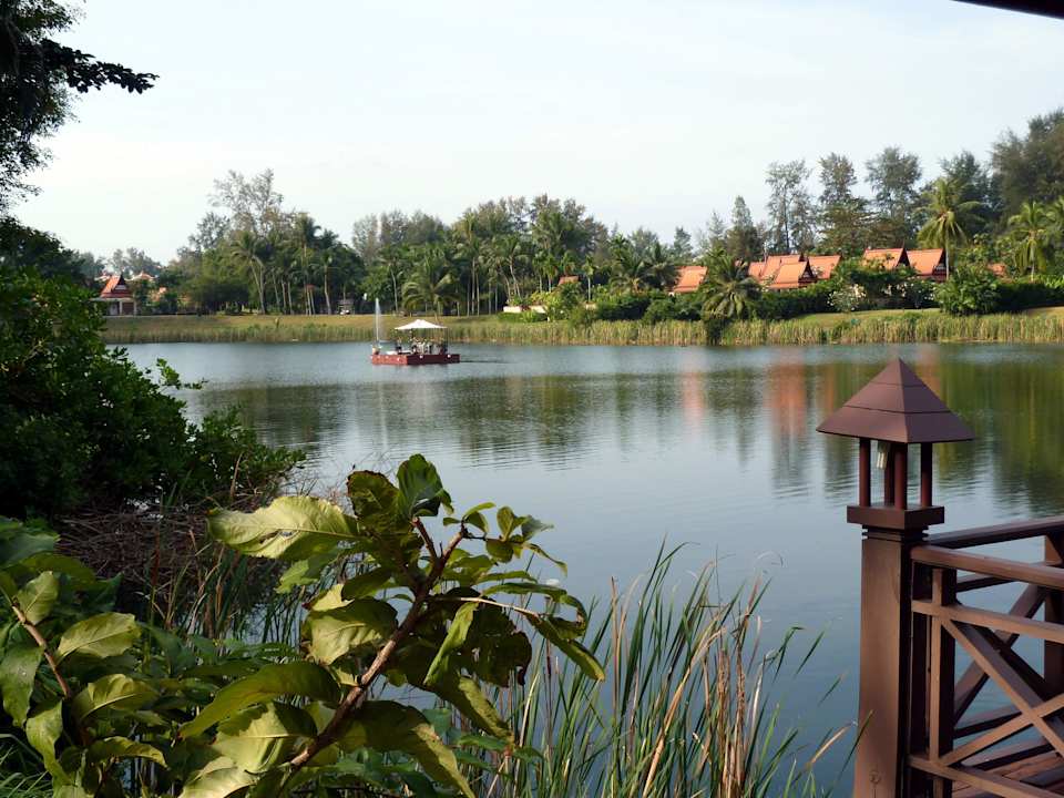 Blick auf die Lagune DoublePool Villas by Banyan Tree Phuket
