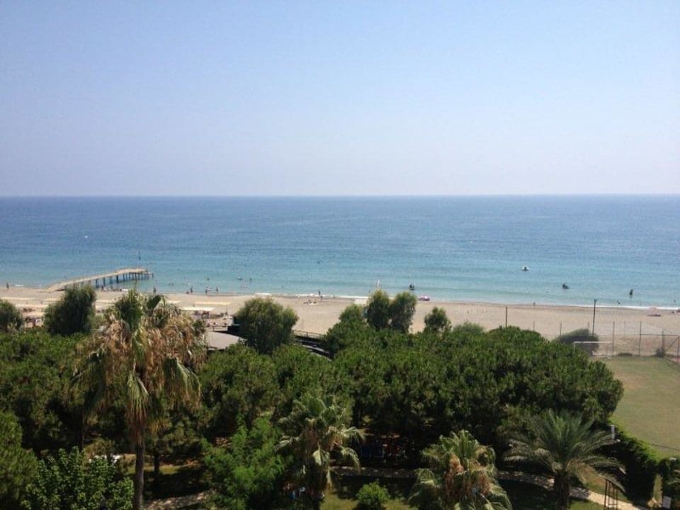 Zimmer im 5 Stock mit Meerblick Club Turtas Beach Hotel