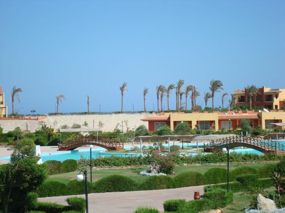 Ausblick vom Balkon Malikia Resort Abu Dabbab