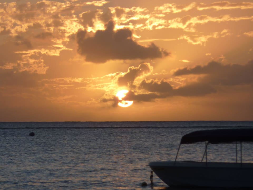Sonnenuntergang  Hilton Mauritius Resort & Spa