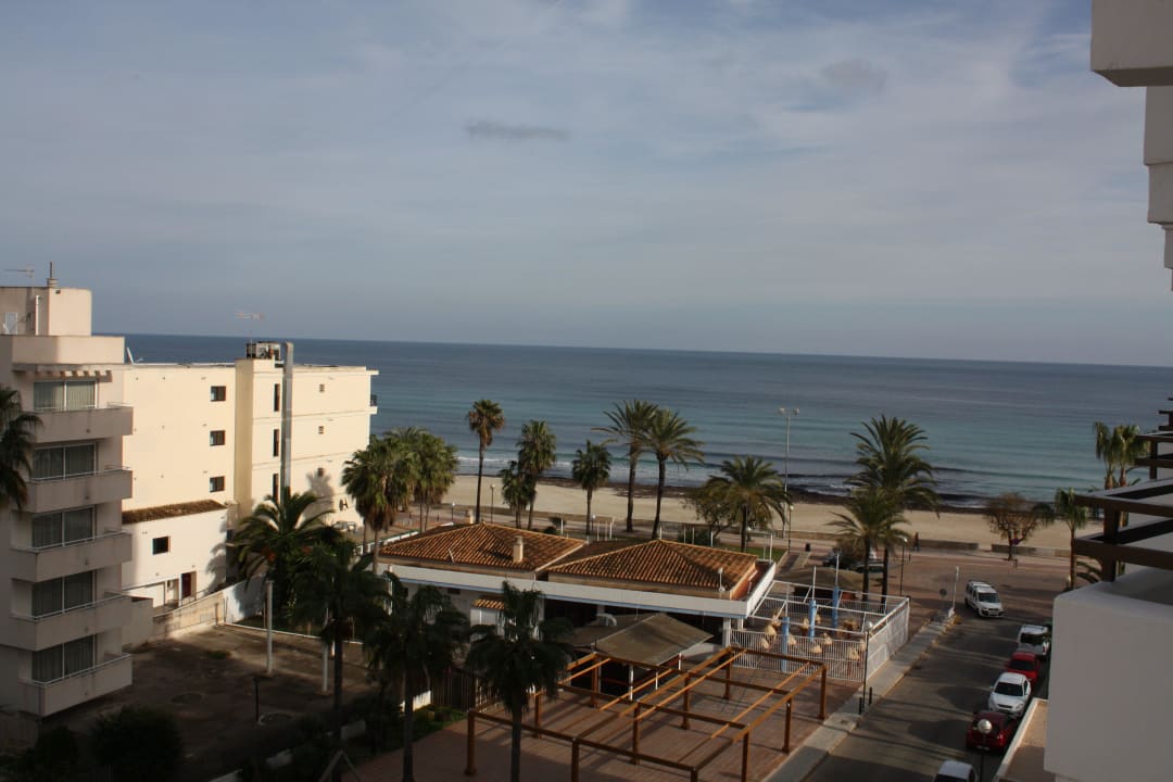Blick nach rechts zum Meer CM Playa del Moro
