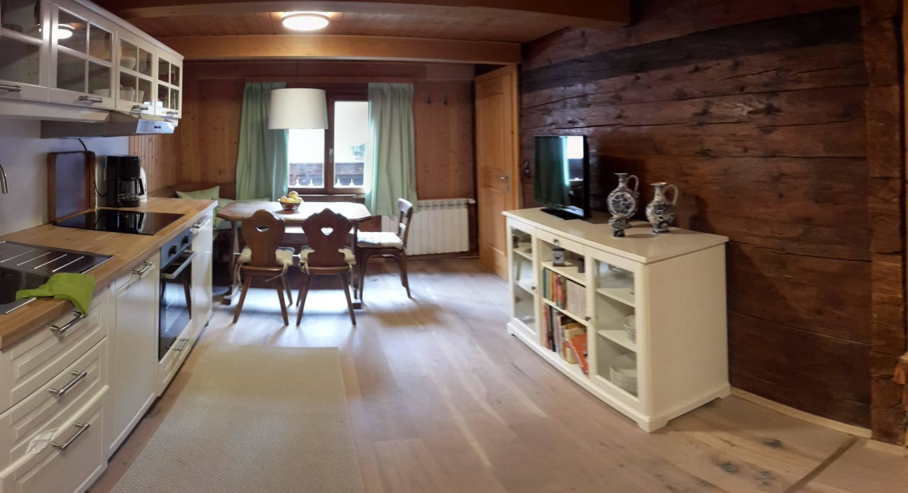 Wohnküche Montafonerhaus Bergglück - Apartment Arnika