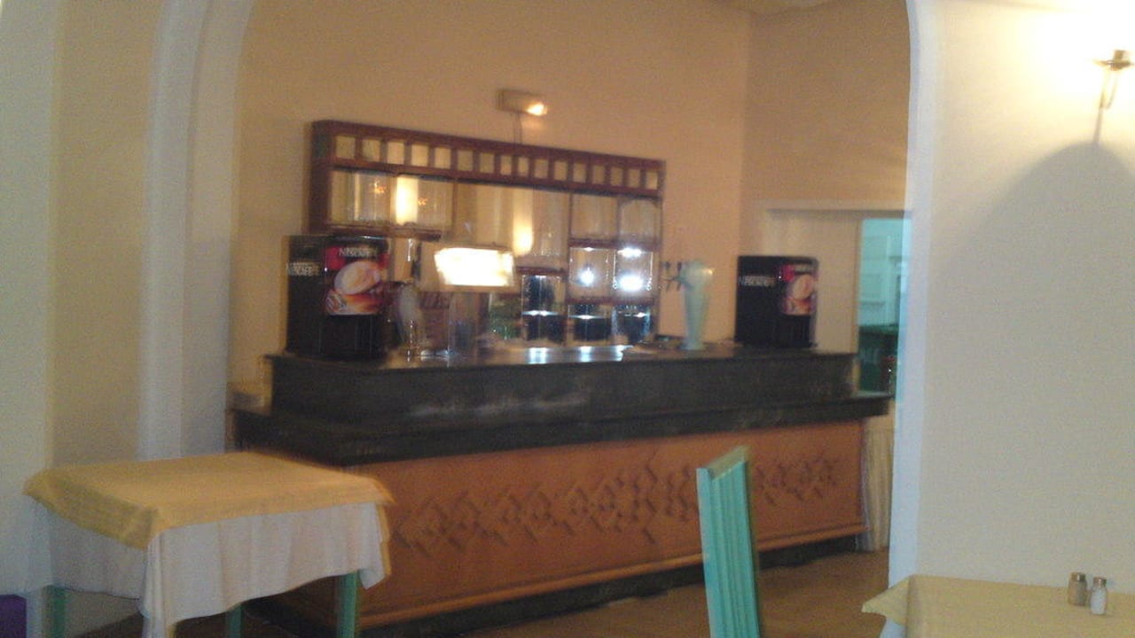 Getränkebar im Speisesaal Mahdia Beach & Aquapark