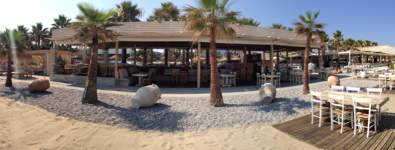 Baja Beach Restaurant Nefeli Hotel Rethymno