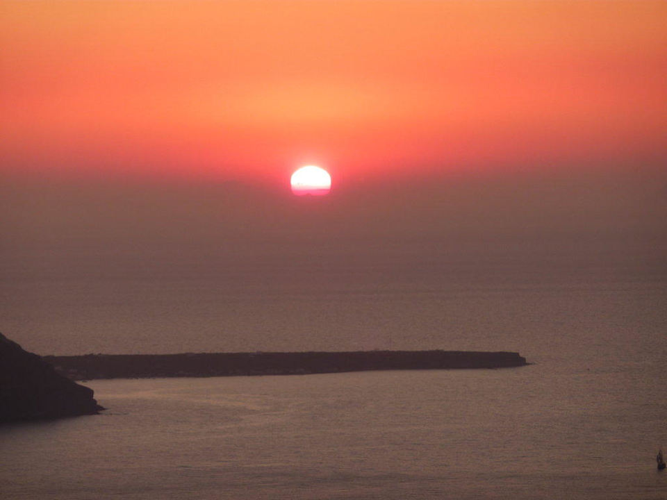 Sonnenuntergang Hotel Prekas