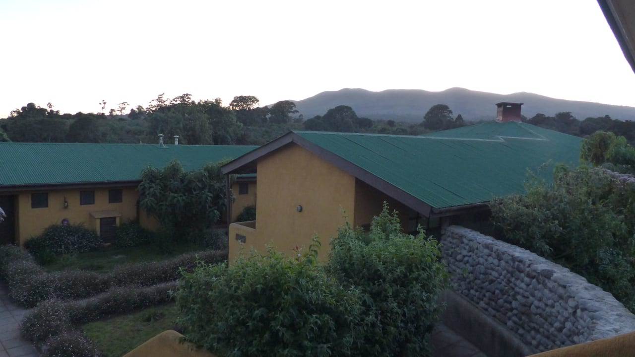 Gartenanlage Rhino Lodge