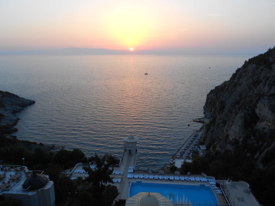 Abendausblick Ladonia Hotels Adakule