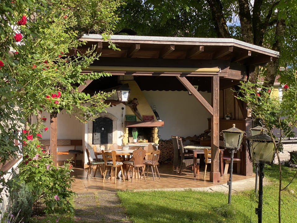 Gartenanlage Pension Leprich