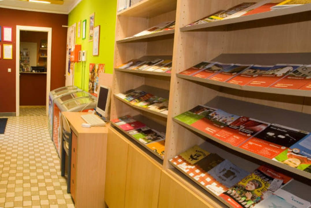 Brochures and tourist info are always available Youth Hostel Hollenfels