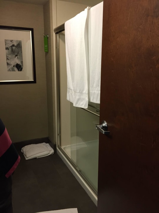 Bad mit Dusche Hotel Hampton Inn Crystal River