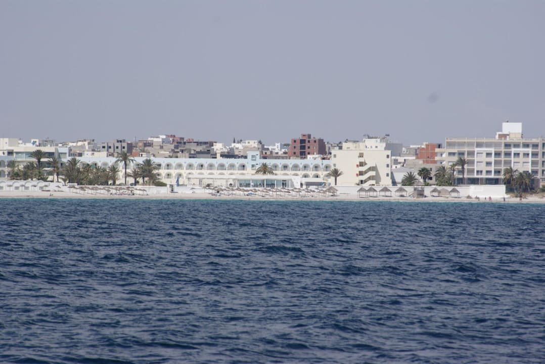 Hotel vom Schiff aus El Mehdi Beach Resort