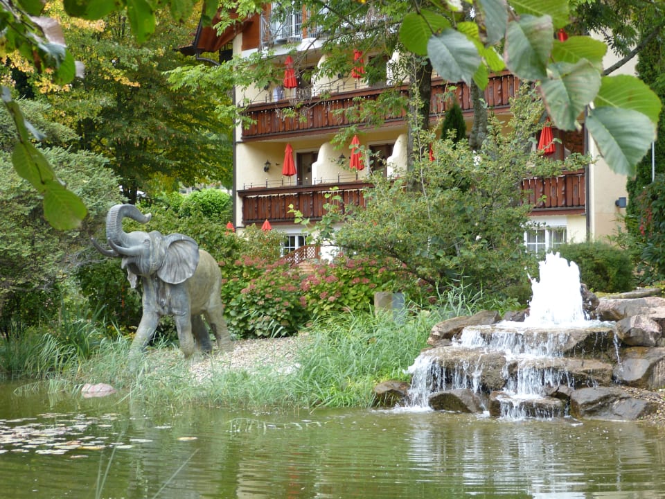 Gartenanlage Hotel Restaurant Rebstock Durbach
