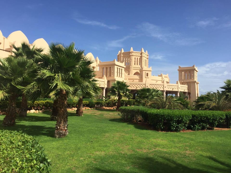 Blick auf das Pool Restaurant. Hotel Riu Touareg