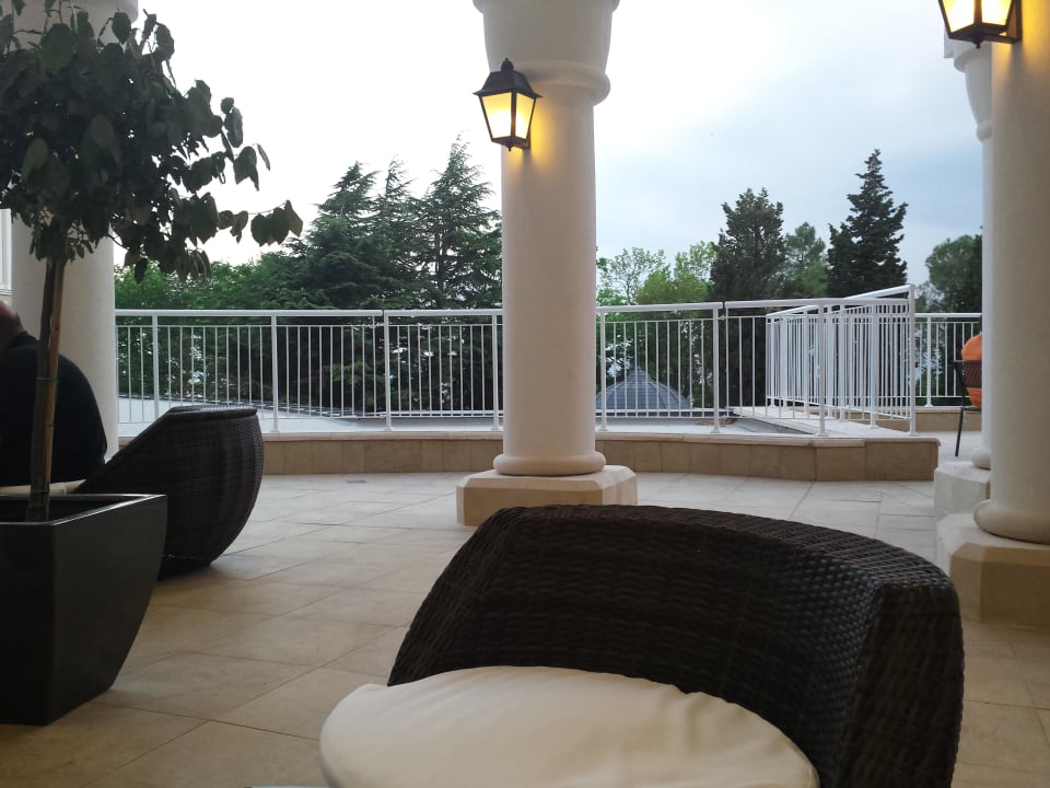 Terrasse der Lobbybar Dreams Sunny Beach Resort & Spa