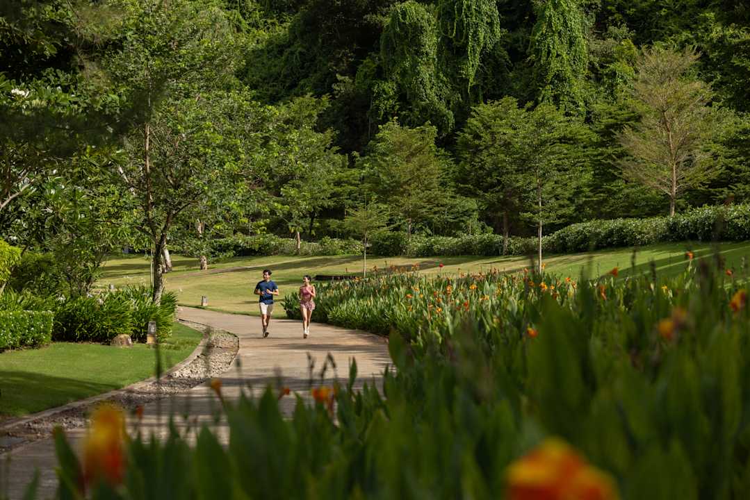 Gartenanlage Banyan Tree Lang Co Resort