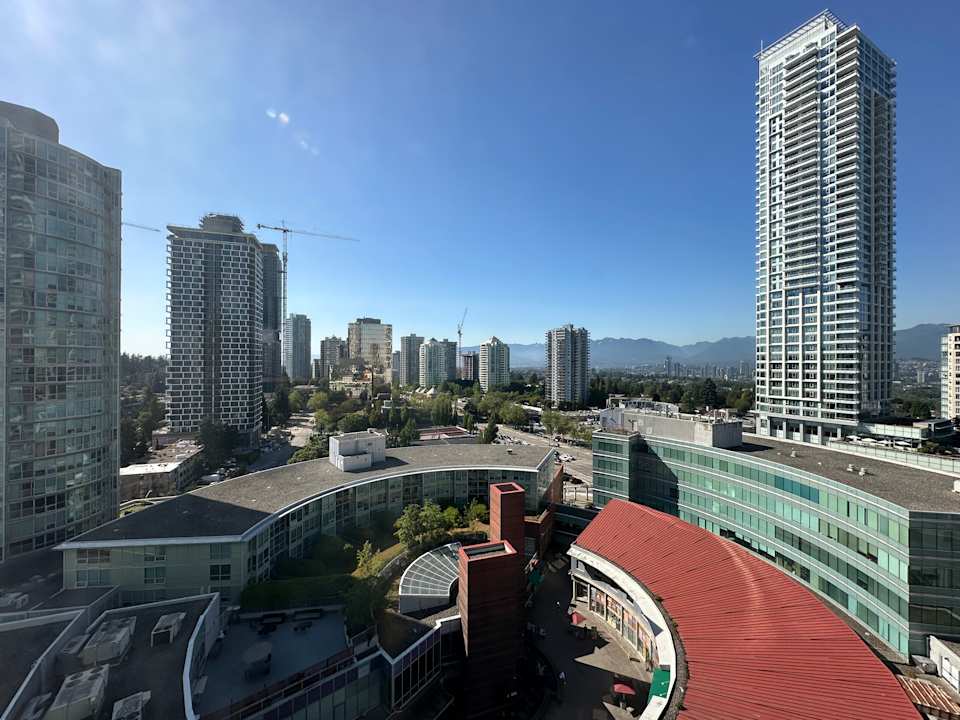 Ausblick Hilton Vancouver Metrotown
