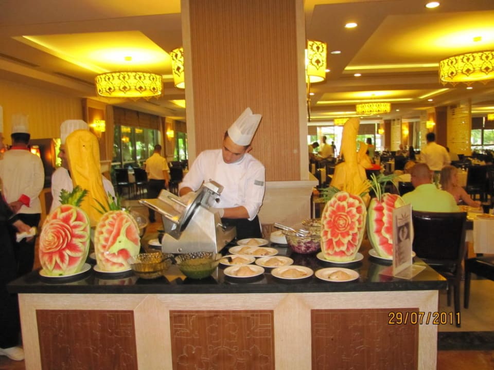 Im Restaurant (Buffet) Aydinbey Kings Palace & Spa