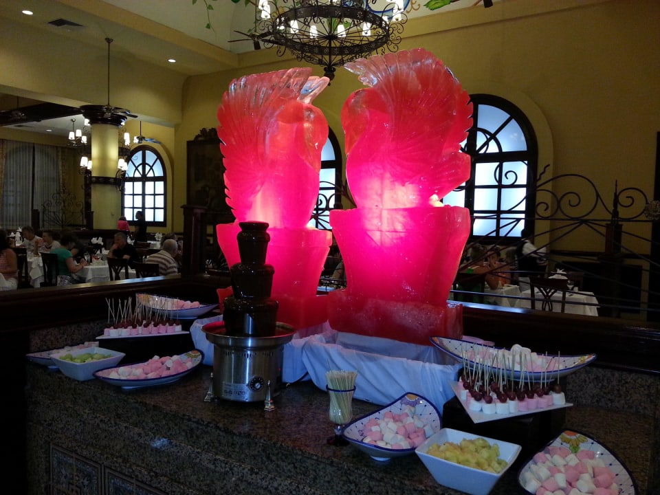 Abendessen Nachtisch Hotel Riu Tequila