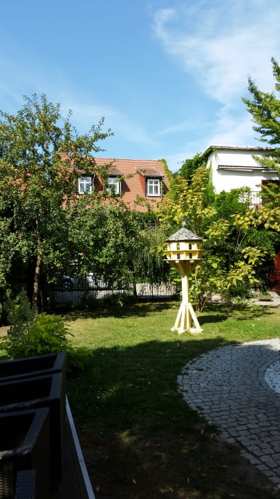 Gartenanlage Hotel Schwarzer Adler Tangermünde