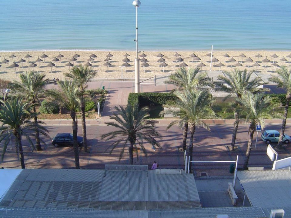 Ausblick vom Balkon Zimmer 627 Iberostar Waves Bahia de Palma