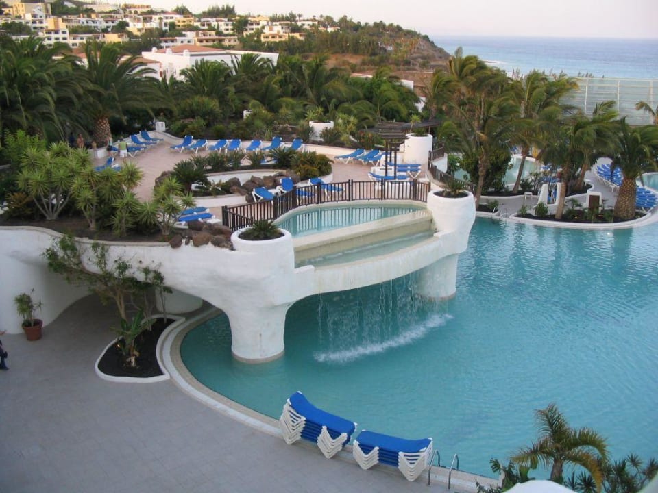 Wasserfall an der Poollandschaft Club Jandia Princess