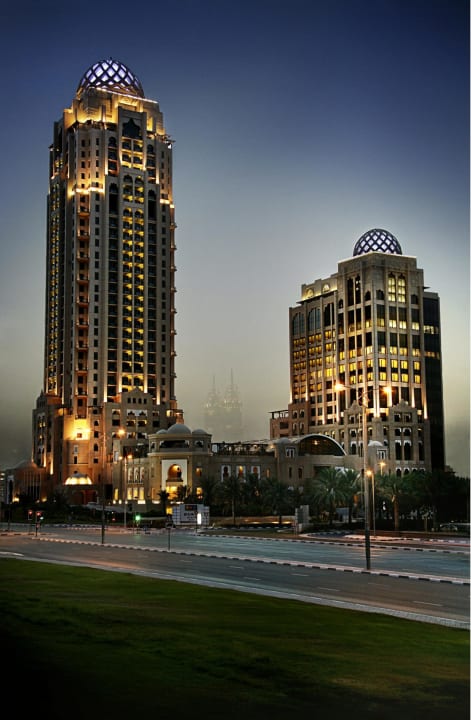 Arjaan by Rotana Dubai Media City, exterior at night Arjaan by Rotana - Dubai Media City