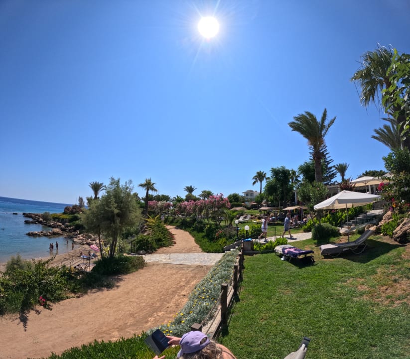 Gartenanlage Crystal Springs Beach Hotel