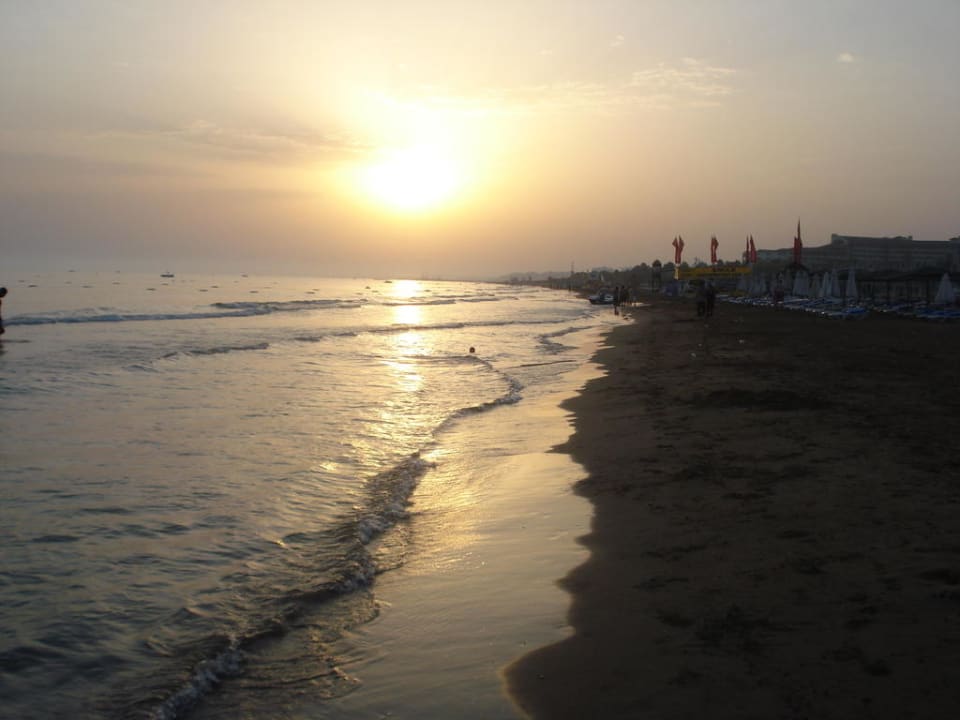 Sonnenuntergang am Strand Seher Kumköy Star Resort & Spa